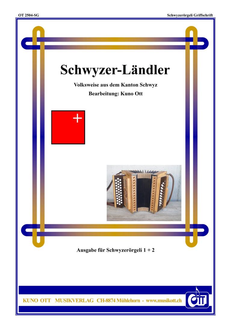 Schwyzer-Ländler - Volksweise - OT 2504-SG